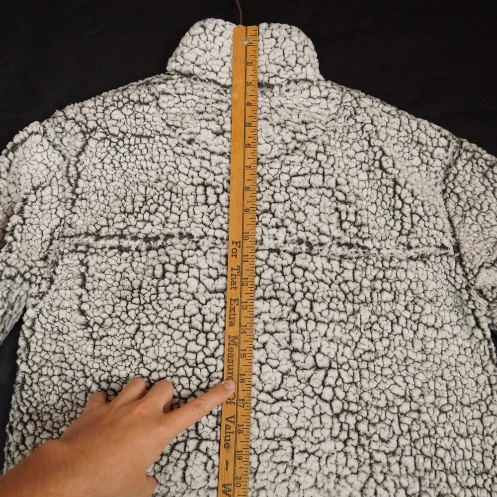 Boxercraft Sherpa Pullover Mens XS Grey Cal Berkeley Quarter Zip Fleece
